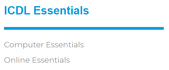 ICDL_Essentials